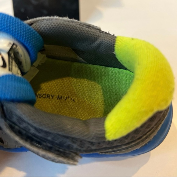 Nike Lunarglide 3 Kids Shoes - Gray and Blue 8C - Picture 11 of 12